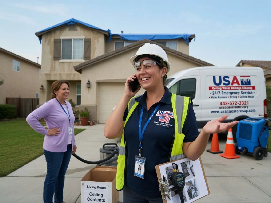 Ceiling Water Damage Restoration Skellytown, TX FAQs